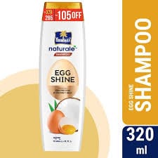 Parachute Naturale Shampoo Egg Shine 320ml - CO_img_0