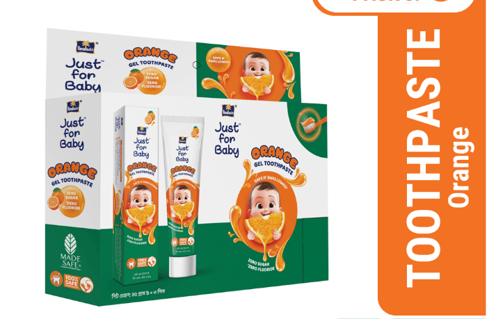 Parachute Just for Baby - Baby Gel Toothpaste 45g (Orange)