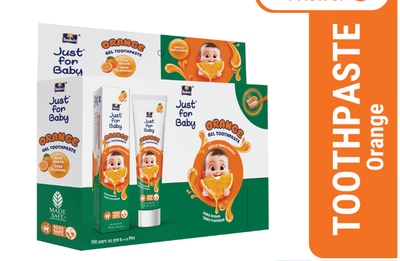 Parachute Just for Baby - Baby Gel Toothpaste 45g (Orange)_img_0